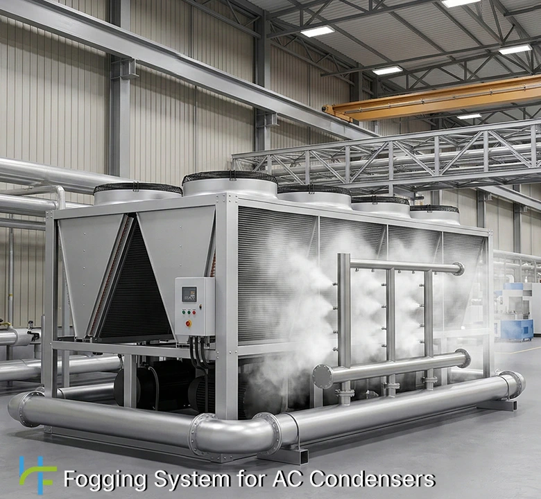 Enhancing AC efficiency and reducing power consumption with advanced fogging in Coimbatore.