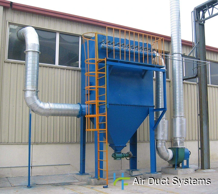 High-efficiency HVAC air duct systems designed for uniform air distribution and optimal ventilation in industrial and commercial buildings.