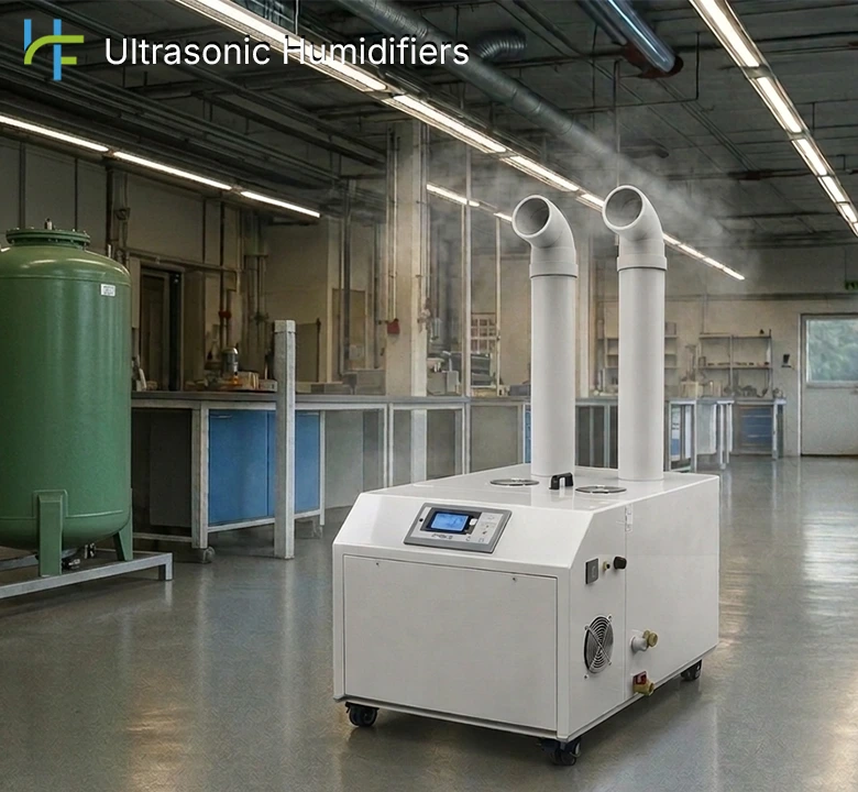 Energy efficiency and instant mist advantages for industrial humidification in India.