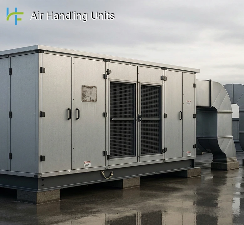 Advanced Air Handling Units ensuring superior air quality and temperature regulation for industrial and business facilities.