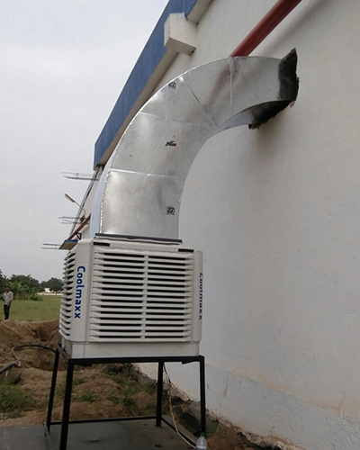 Energy-efficient evaporative coolers in Coimbatore for large industrial spaces.