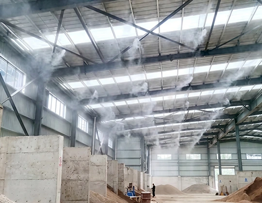 High performance misting systems designed to manage heat and air conditions for industries in Erode