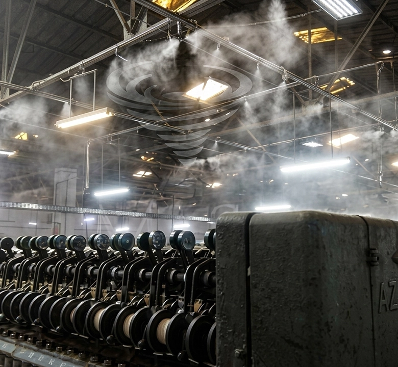 Smart humidity solutions with automated sensors for stable environments in Hyderabad plants.