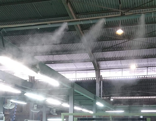 Reliable humidification systems designed to manage dry heat and air quality for Trichy industries