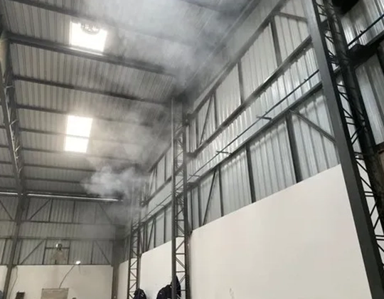 High-quality industrial humidifiers and misting systems for cooling and moisture in Bangalore.
