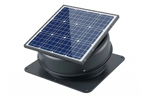 Sustainable solar-powered ventilation solutions for energy-independent cooling in industrial and commercial sectors.